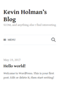 Mobile Screenshot of kevinholman.com